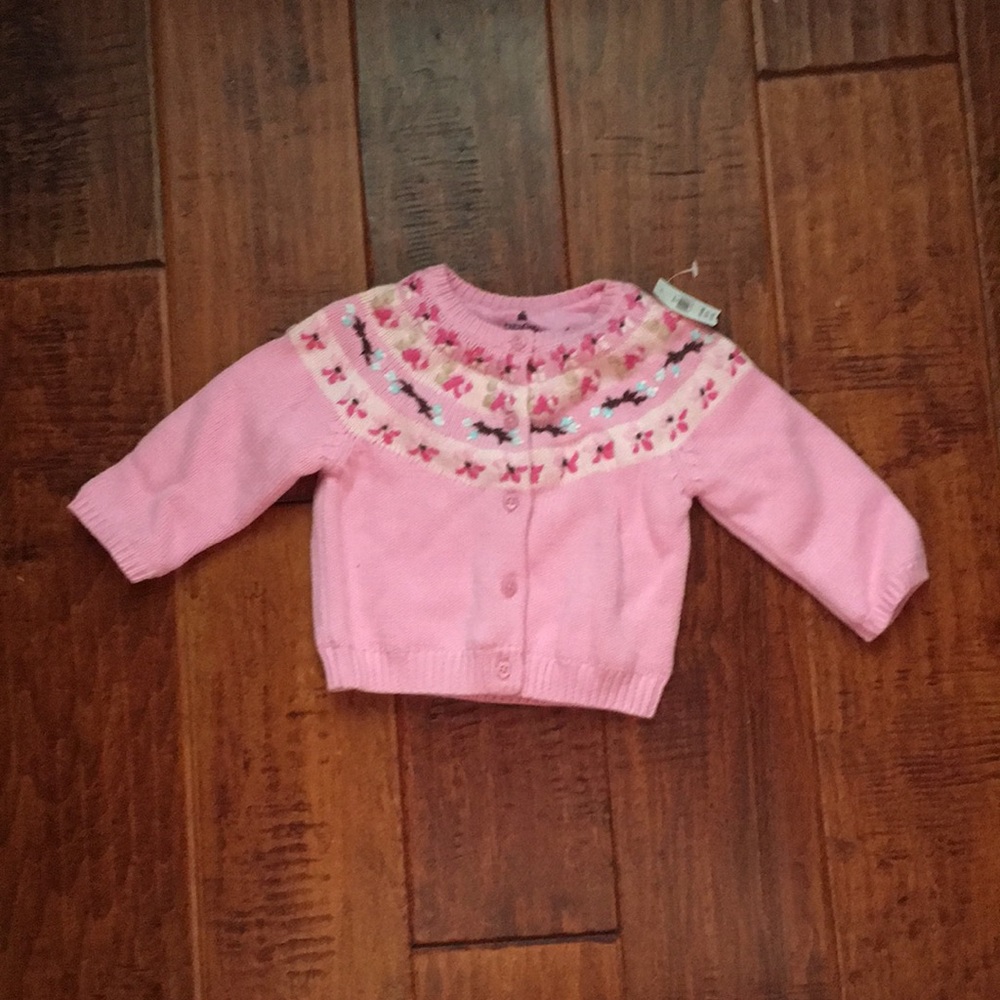 Newborn Baby Gap Pink Cardigan